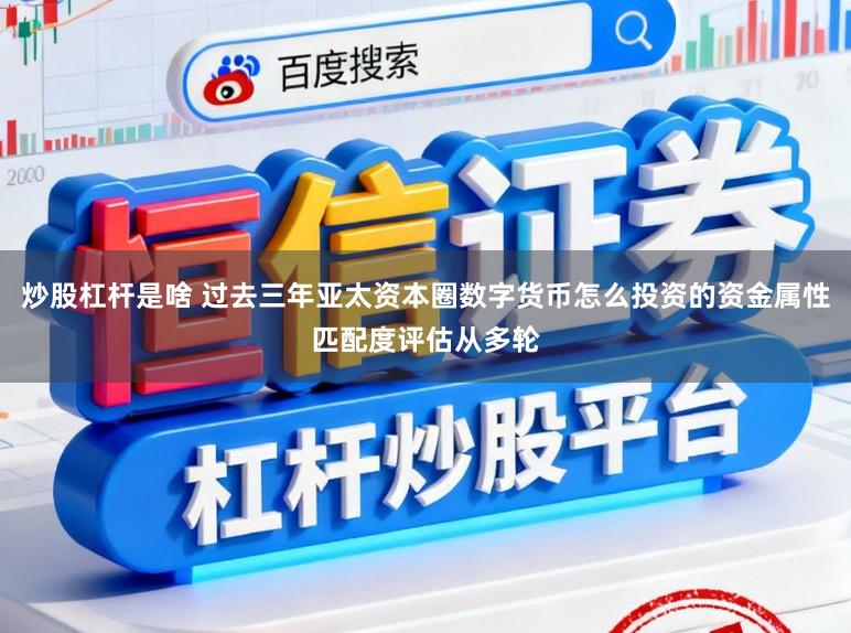 炒股杠杆是啥 过去三年亚太资本圈数字货币怎么投资的资金属性匹配度评估从多轮