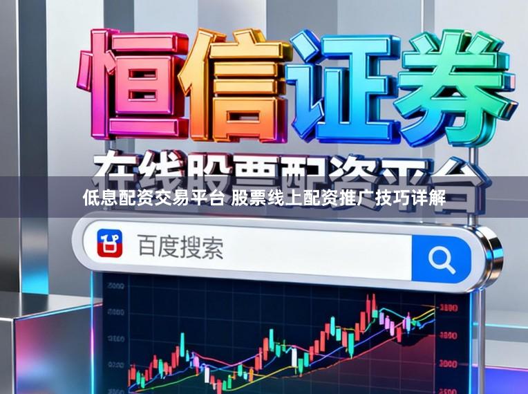 低息配资交易平台 股票线上配资推广技巧详解