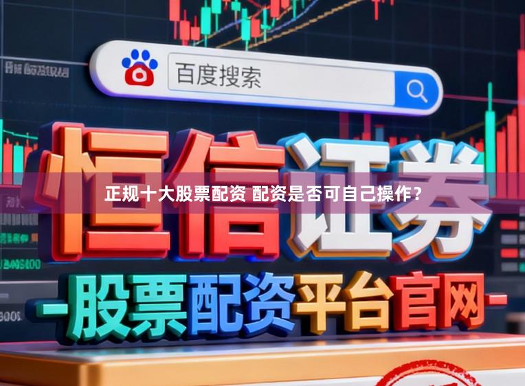 正规十大股票配资 配资是否可自己操作？